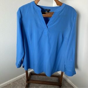 Talbots Vibrant Blue Women's Blouse